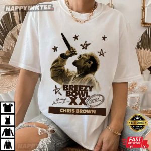 Chris Brown Breezy Bowl XX Fan Gift T Shirt (4)