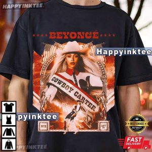 Beyonce Cowboy Carter Western Country Music T-Shirt