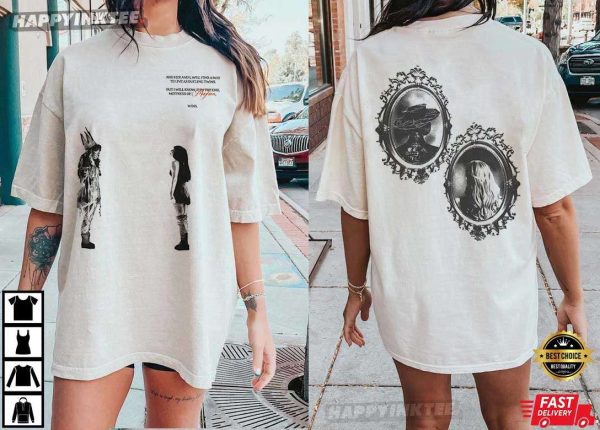 Lady Gaga Dueling Twins Mayhem Art Graphic T-shirt