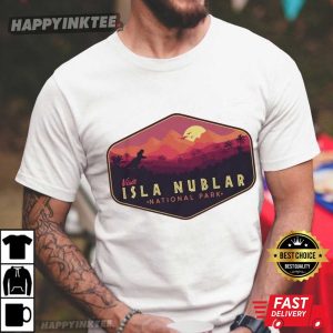 Jurassic Park Visit Isla Nublar National Park T Shirt (3)