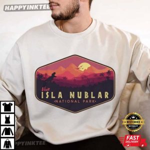 Jurassic Park Visit Isla Nublar National Park T Shirt (4)