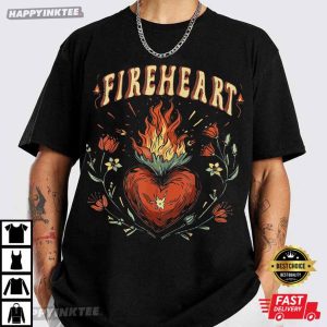 Vintage Fireheart SJM Throne Of Glass T Shirt (2)