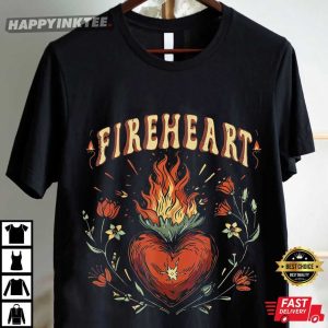 Vintage Fireheart SJM Throne Of Glass T Shirt (4)