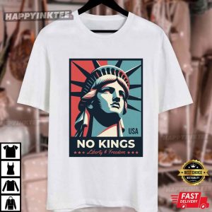 No Kings Statue Of Liberty T Shirt (3)