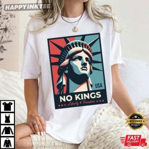 No Kings Statue Of Liberty T Shirt (4)