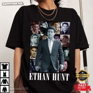 Ethan Hunt Tom Cruise Mission Impossible Movie Fan T-Shirt