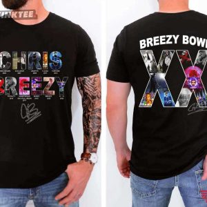 Chris Brown Album Breezy Bowl XX Gift For Fan T-Shirt
