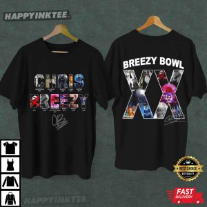 Chris Brown Album Breezy Bowl XX Gift For Fan T Shirt (2)