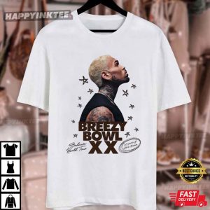 Chris Brown Breezy Bowl 20 Tour T Shirt (4)