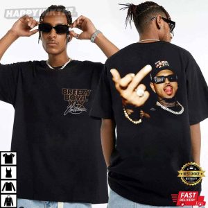 Chris Brown Middle Finger Vintage Breezy Bowl XX T-Shirt