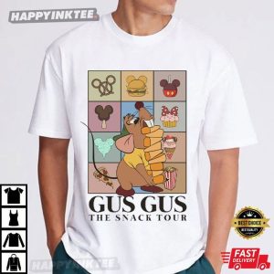 Gus Gus The Snack Tour Cinderella Disney T Shirt (4)