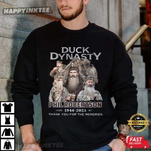 Duck Dynasty Phil Robertson 2025 Memories T Shirt (3)