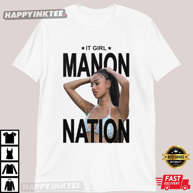 Manon Bannerman It Girl Manon Nation T-Shirt Manon Bannerman It Girl Manon Nation T-Shirt