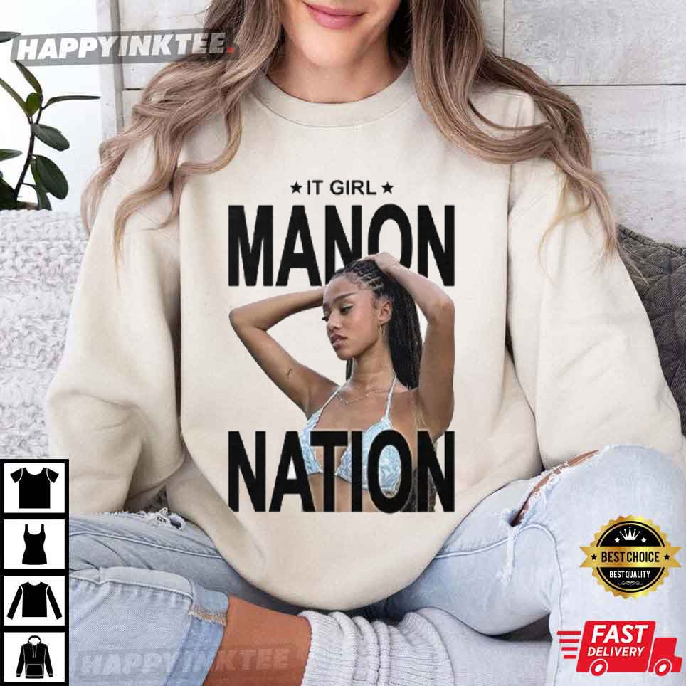 Manon Bannerman It Girl Manon Nation T-Shirt Manon Bannerman It Girl Manon Nation T-Shirt