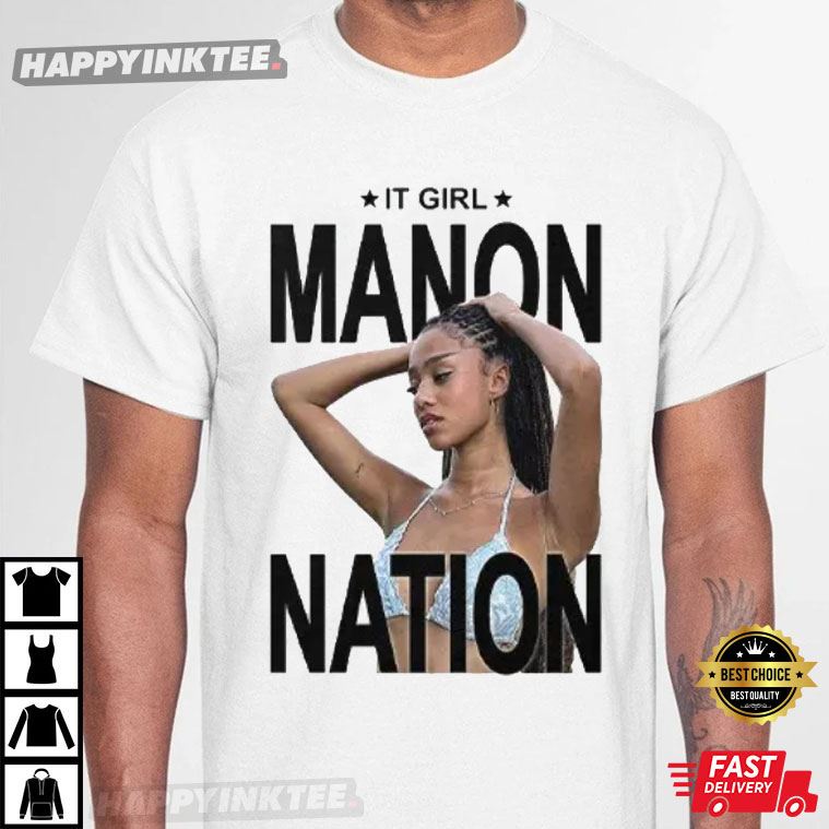 Manon Bannerman It Girl Manon Nation T-Shirt Manon Bannerman It Girl Manon Nation T-Shirt