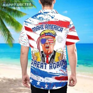 Make America Great Again Donald Trump 4th of July Hawaiian Shirt (2)