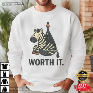 Ed The Zebra Fun Graphic T Shirt (3)