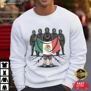 Anti Ice Protest Chinga La Migra Mexican Flag T Shirt (3)