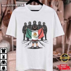Anti Ice Protest Chinga La Migra Mexican Flag T Shirt (4)