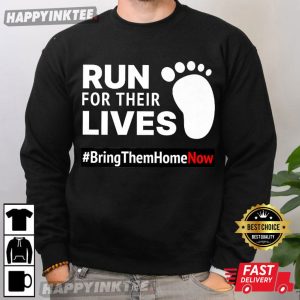 Run For Their Lives Stand With Israel Premium T Shirt (4)