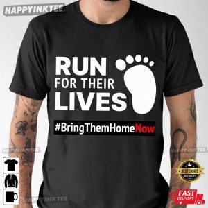 Run For Their Lives Stand With Israel Premium T-Shirt