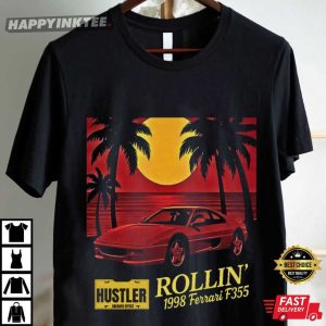 Sneaker Effect Jordan 14 Ferrari Sneaker Matching T Shirt (4)
