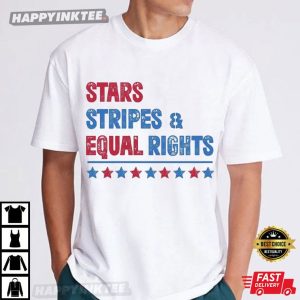 Stars Stripes And Equal Rights T Shirt (2)