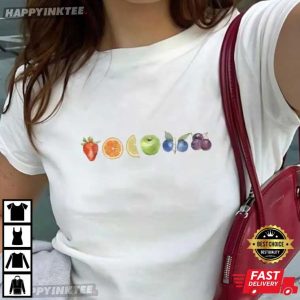 Fruity Rainbow Gay Pride LGBTQ Gift T Shirt (3)