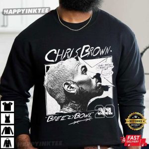 Vintage Chris Brown Breezy Bowl XX Merch Concert 2025 T Shirt (3)