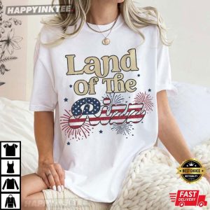 Land Of The Rizz Funny 4th Of July Fireworks American T Shirt (4)