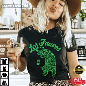 Les Fauves Duran Duran Vintage Leopard T Shirt (4)