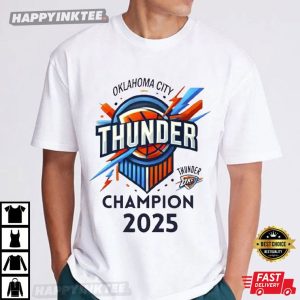 Oklahoma City Thunder Champion 2025 T-Shirt