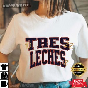 Tres Leches Indiana Fever Caitlin Clark Sophie Cunningham Lexie Hull T-Shirt