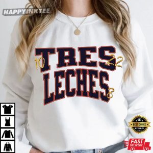 Tres Leches Indiana Fever Caitlin Clark Sophie Cunningham Lexie Hull T Shirt (3)