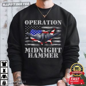 Operation Midnight Hammer Patriotic Stealth Bomber USA Flag T Shirt (3)