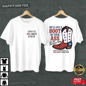 Courtesy Of The Red White And Blue Toby Keith Fourth Of July T Shirt (2)