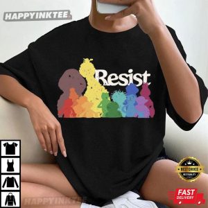 Save PBS Resist Public Broadcasting Political Protest T-Shirt