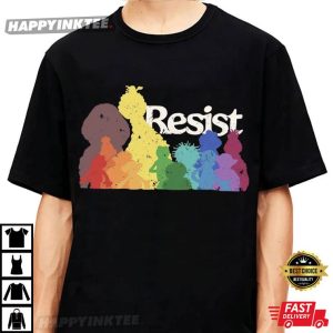 Save PBS Resist Public Broadcasting Political Protest T Shirt (2)