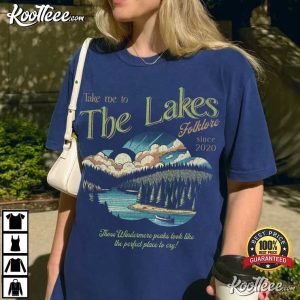 The Lakes Folklore Era Swiftie Retro Vintage T-Shirt