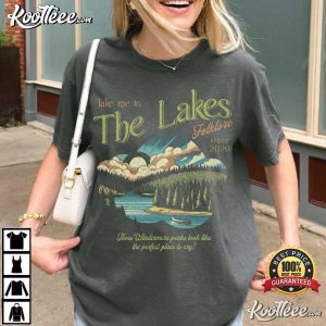 The Lakes Folklore Era Swiftie Retro Vintage T Shirt (2)