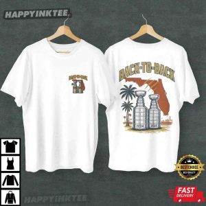 Florida Panthers Champs Back To Back Stanley Cup Retro Beach T Shirt (2)