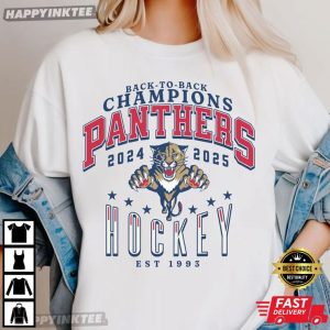 Florida Panthers Hockey Title Champions 2025 T-Shirt