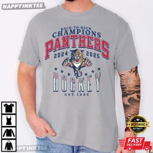 Florida Panthers Hockey Title Champions 2025 T Shirt (2)