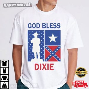 God Bless Dixie The Southern Soldier T-Shirt