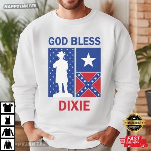 God Bless Dixie The Southern Soldier T Shirt (2)