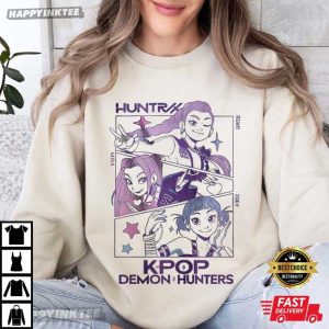 Kpop Demon Hunters Merch Gift For Fan T Shirt (3)