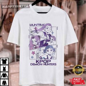 Kpop Demon Hunters Merch Gift For Fan T Shirt (4)