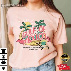 Gulf Of Mexico Subtle FDT Ocean Beach T Shirt (1)