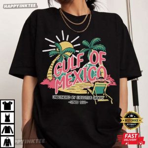 Gulf Of Mexico Subtle FDT Ocean Beach T Shirt (4)
