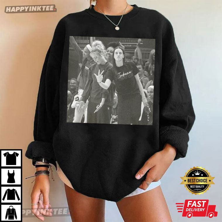 Vintage Caitlin Clark x Sophie Cunningham 90s Style T-Shirt Vintage Caitlin Clark x Sophie Cunningham 90s Style T-Shirt